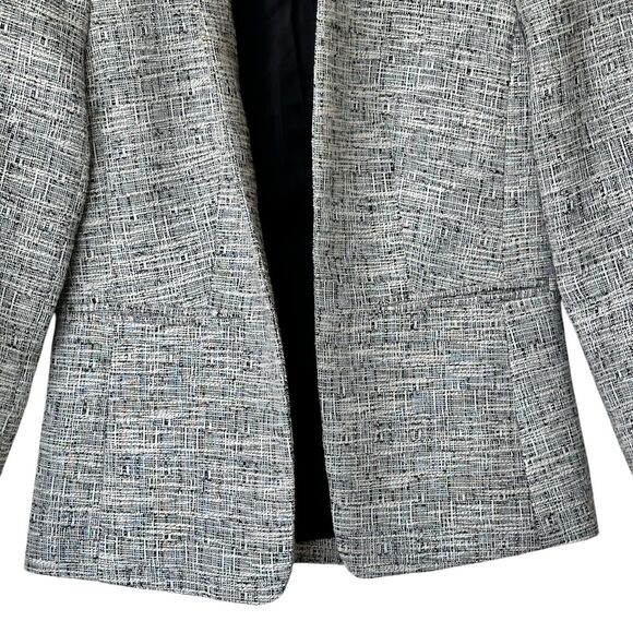 J. Crew Going-out blazer 00 in black-and-white tweed Career Open Front blazer - Picture 5 of 8